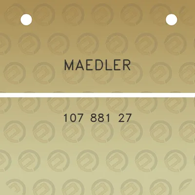 maedler-107-881-27