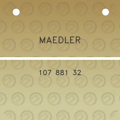 maedler-107-881-32