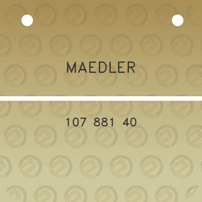 maedler-107-881-40