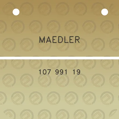 maedler-107-991-19