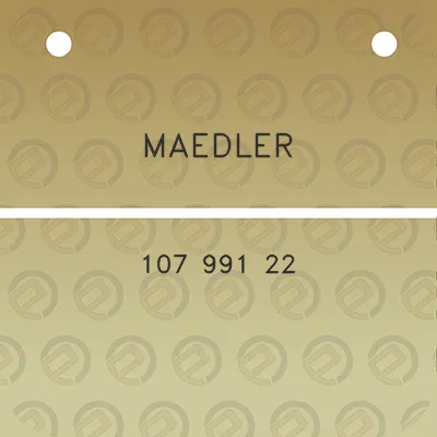 maedler-107-991-22