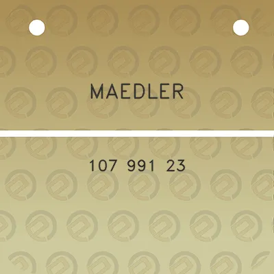 maedler-107-991-23