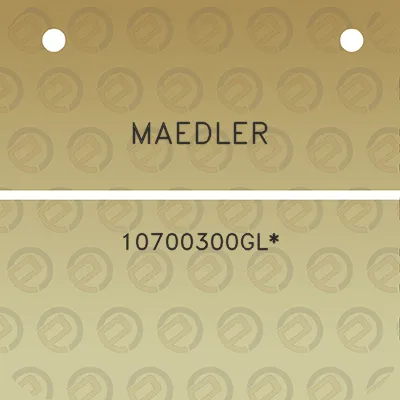 maedler-10700300gl