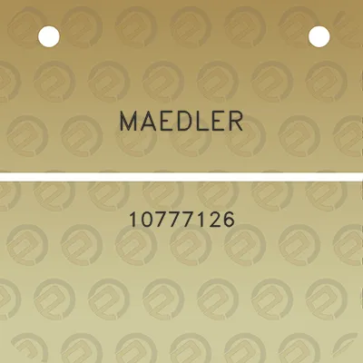 maedler-10777126