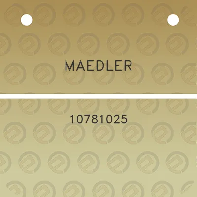 maedler-10781025