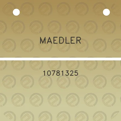 maedler-10781325