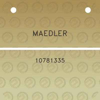 maedler-10781335