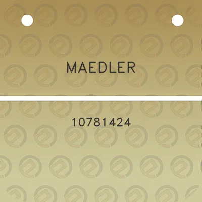 maedler-10781424