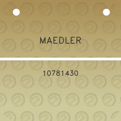 maedler-10781430