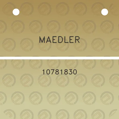 maedler-10781830