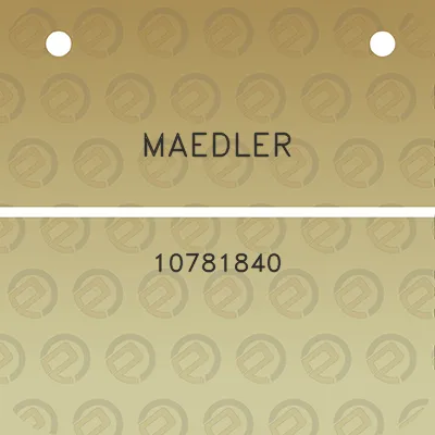 maedler-10781840