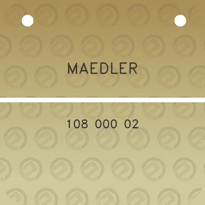 maedler-108-000-02