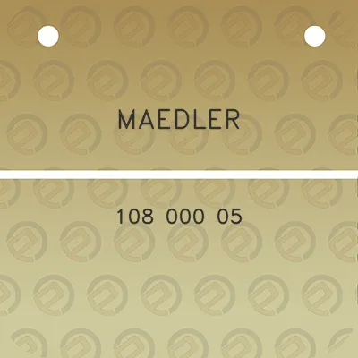 maedler-108-000-05