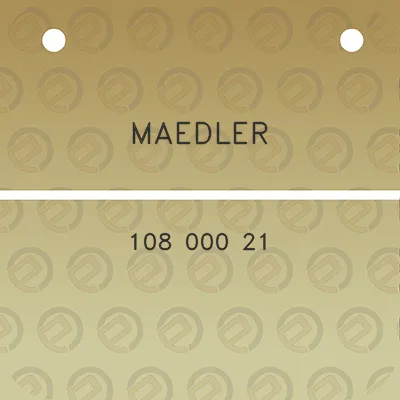 maedler-108-000-21