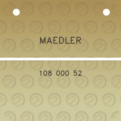 maedler-108-000-52