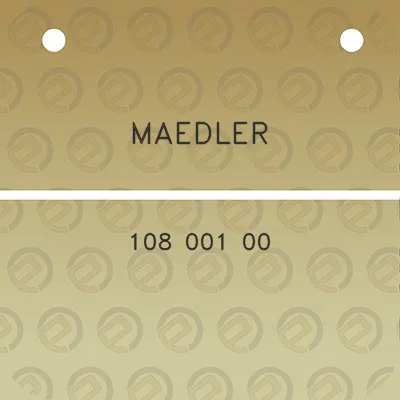 maedler-108-001-00