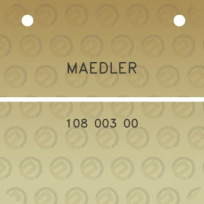 maedler-108-003-00