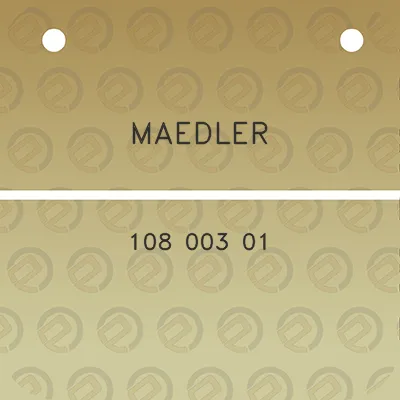 maedler-108-003-01