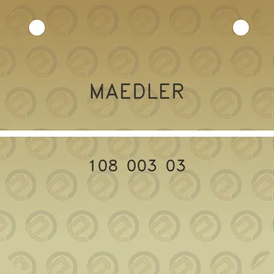 maedler-108-003-03