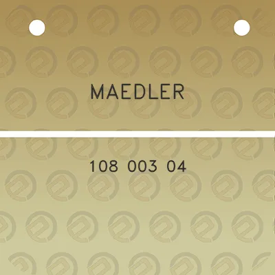 maedler-108-003-04