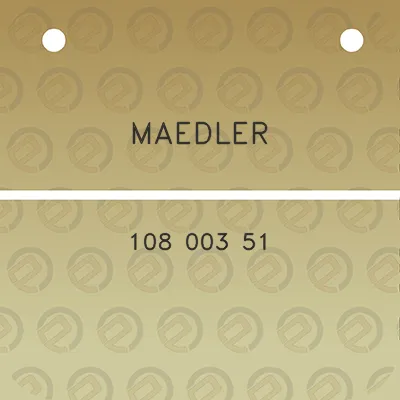 maedler-108-003-51