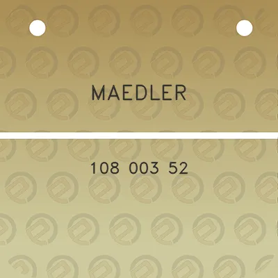 maedler-108-003-52