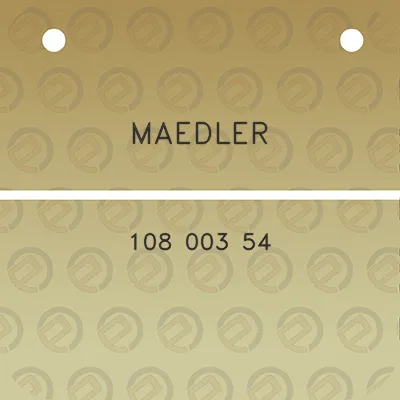 maedler-108-003-54