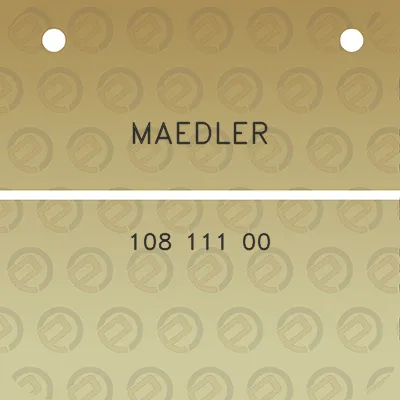 maedler-108-111-00