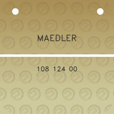 maedler-108-124-00