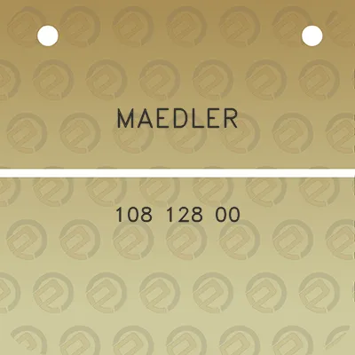 maedler-108-128-00