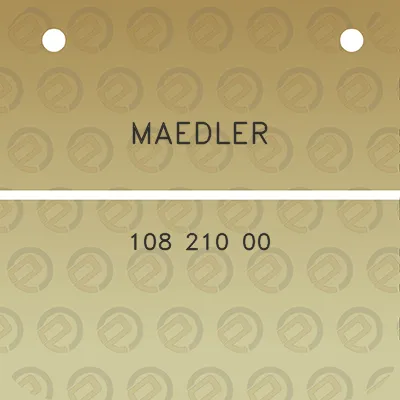 maedler-108-210-00