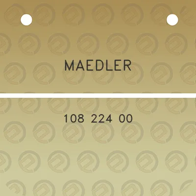 maedler-108-224-00