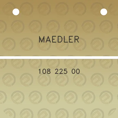 maedler-108-225-00