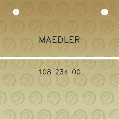 maedler-108-234-00