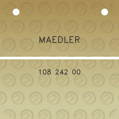 maedler-108-242-00