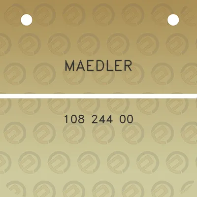 maedler-108-244-00