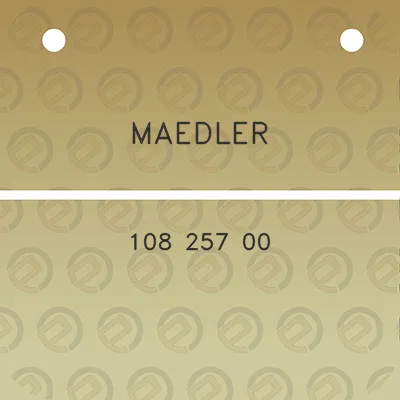 maedler-108-257-00