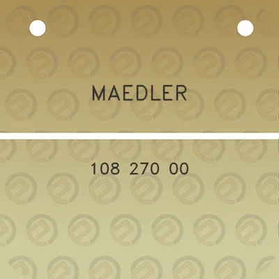 maedler-108-270-00