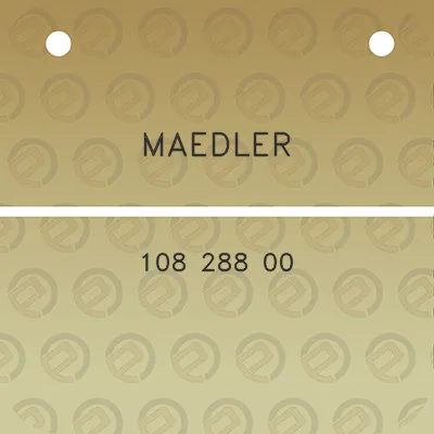 maedler-108-288-00