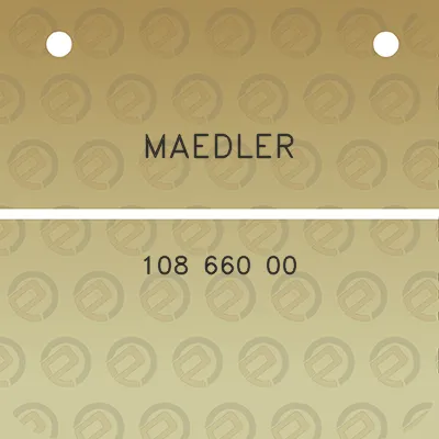 maedler-108-660-00