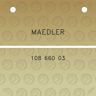 maedler-108-660-03