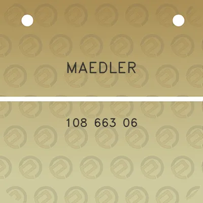 maedler-108-663-06