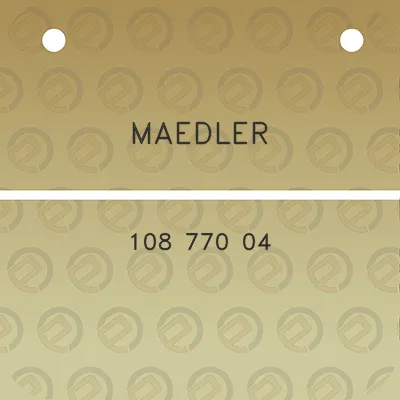 maedler-108-770-04