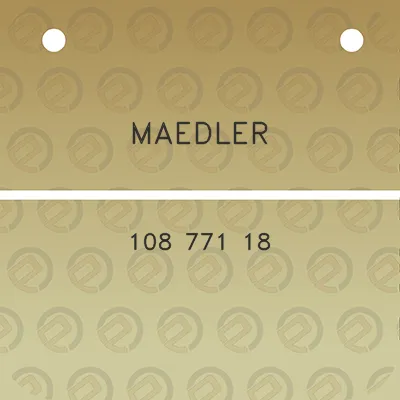 maedler-108-771-18