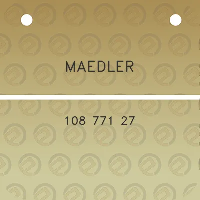 maedler-108-771-27