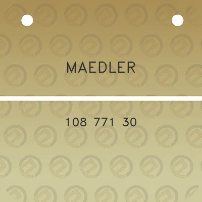 maedler-108-771-30