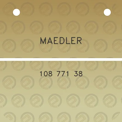 maedler-108-771-38