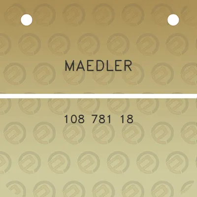 maedler-108-781-18