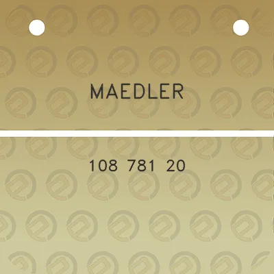 maedler-108-781-20