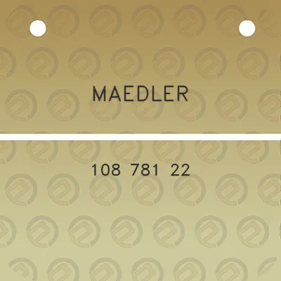 maedler-108-781-22